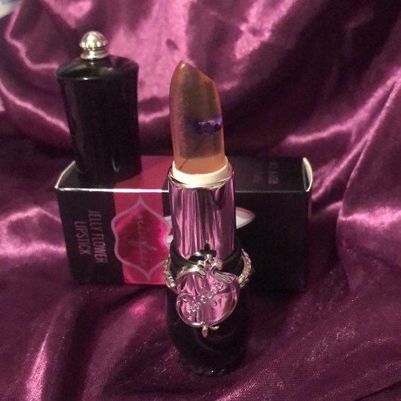 Jelly Flower Lipstick w/Purple Flower - Picture 4 of 5